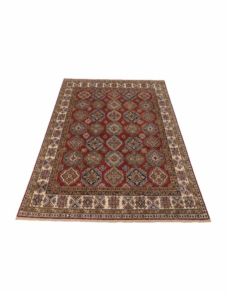 Detail image of 8' 2 x 9' 7 Hand Knotted Kazak Rug