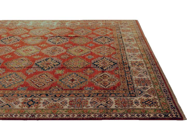 8' 2 x 9' 7 Hand Knotted Kazak Rug