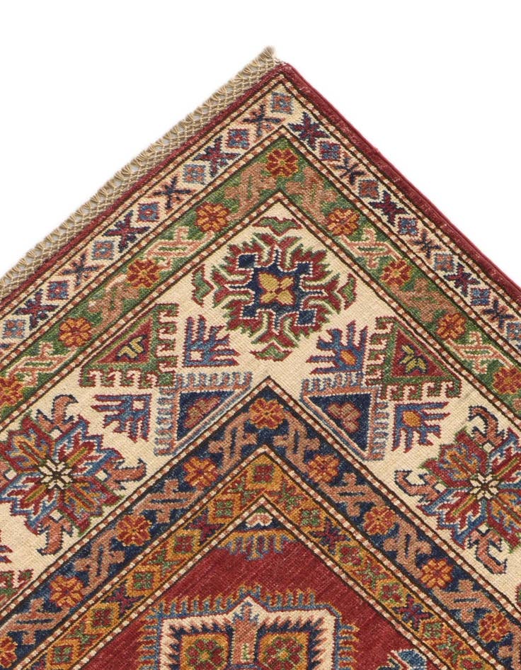 Detail image of 8' 2 x 9' 7 Hand Knotted Kazak Rug
