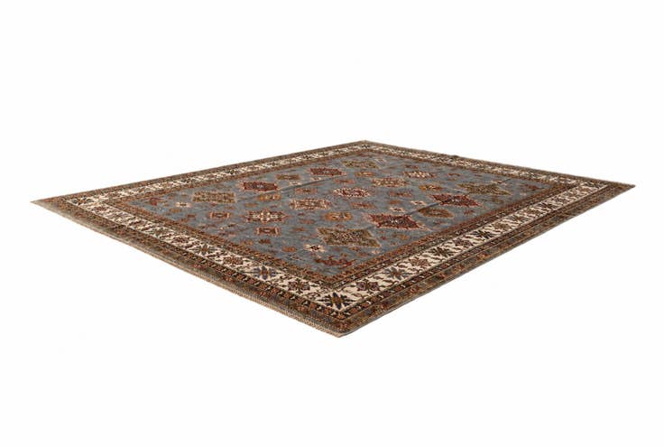 Detail image of 8' 1 x 9' 8 Hand Knotted Kazak Rug
