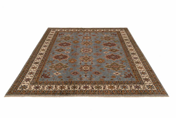 Detail image of 8' 1 x 9' 8 Hand Knotted Kazak Rug