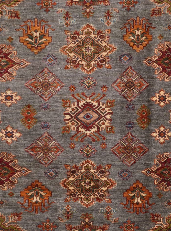Detail image of 8' 1 x 9' 8 Hand Knotted Kazak Rug