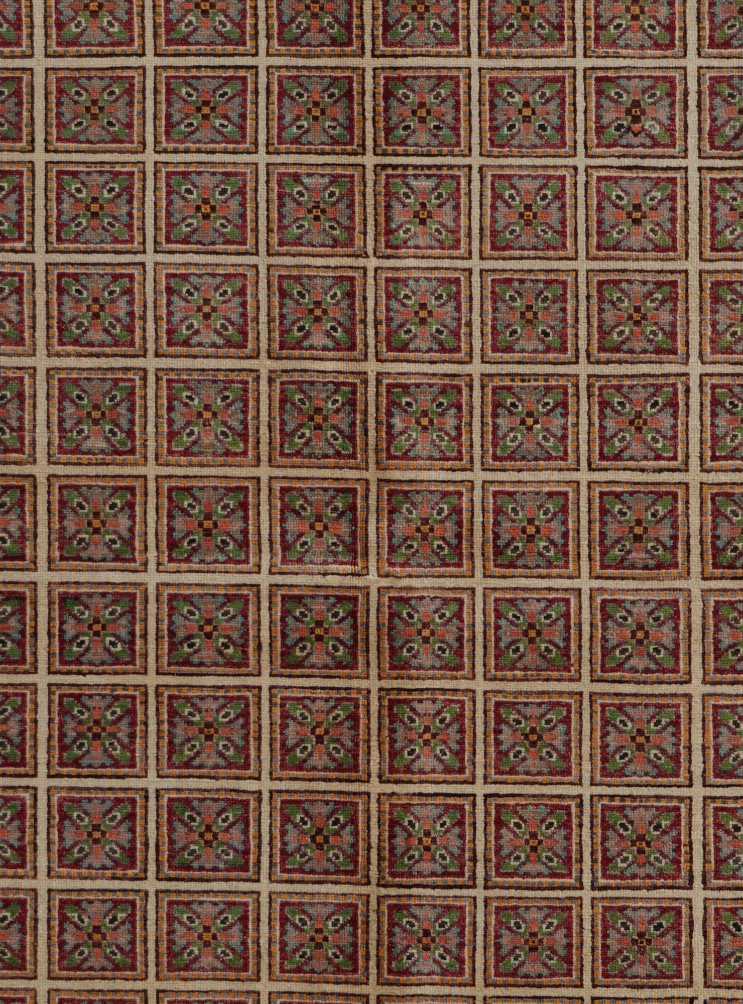 5' 10 x 7' 9 Hand Knotted Kazak Rug