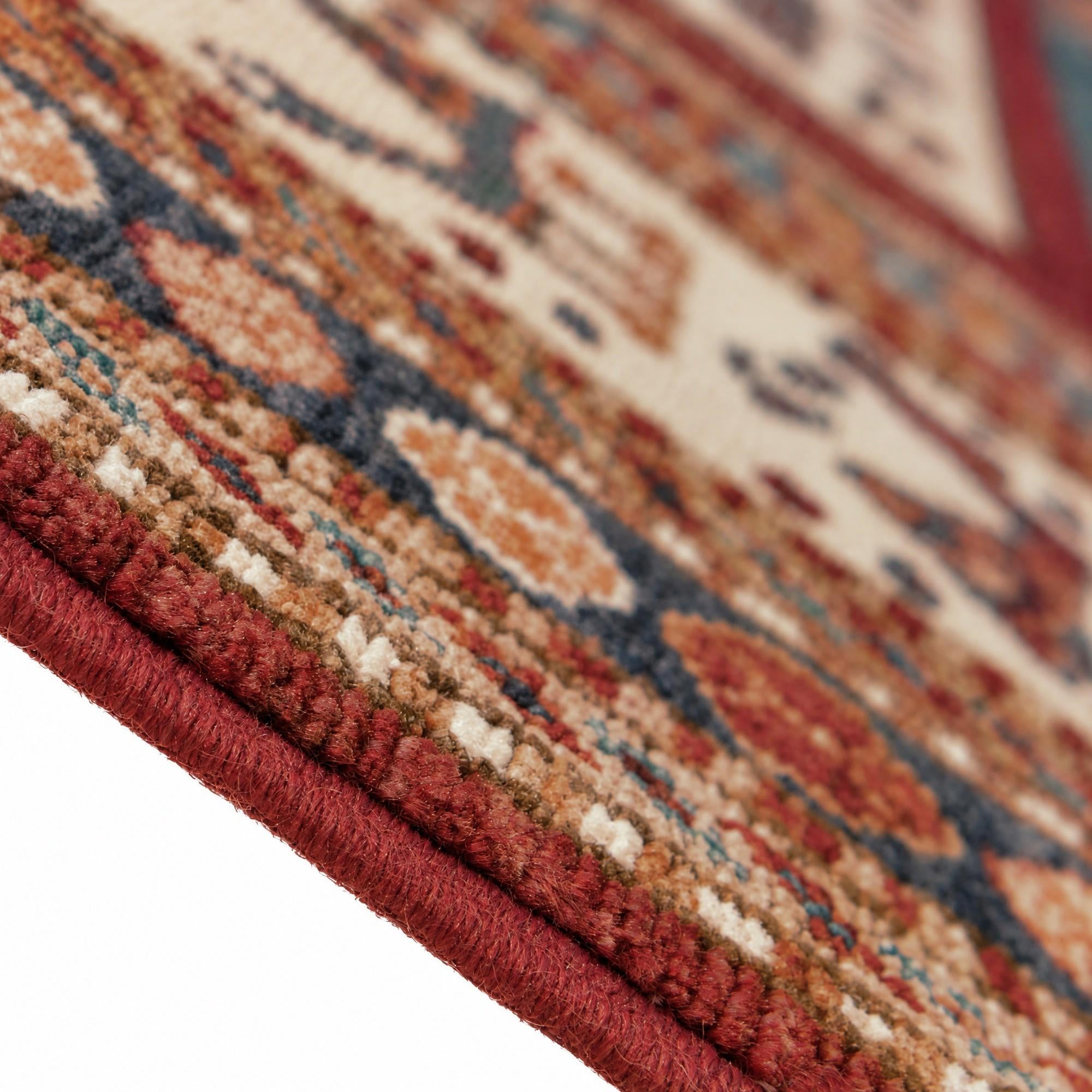 185cm x 240cm Hand Knotted Kazak Rug