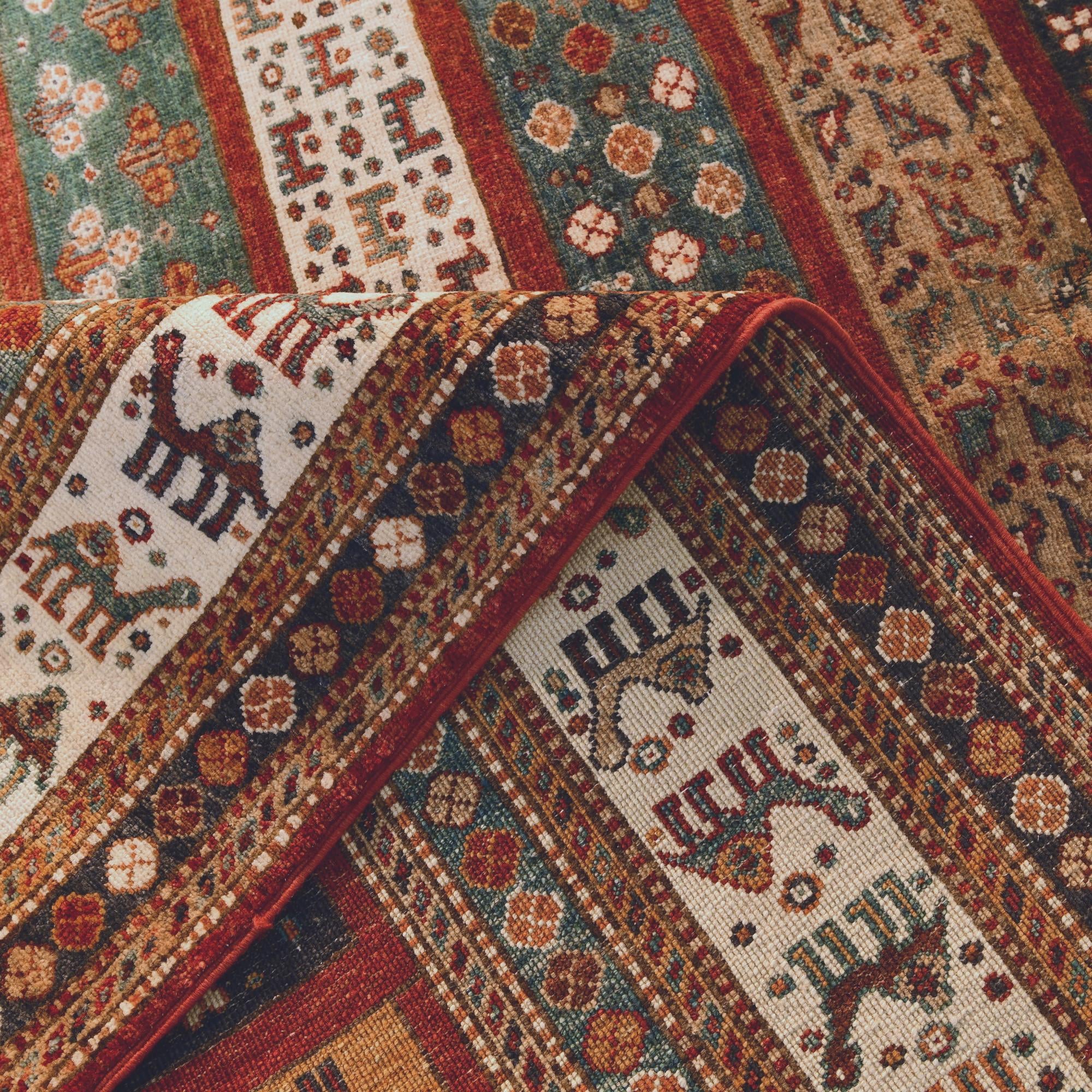 6' x 7' 11 Hand Knotted Kazak Rug