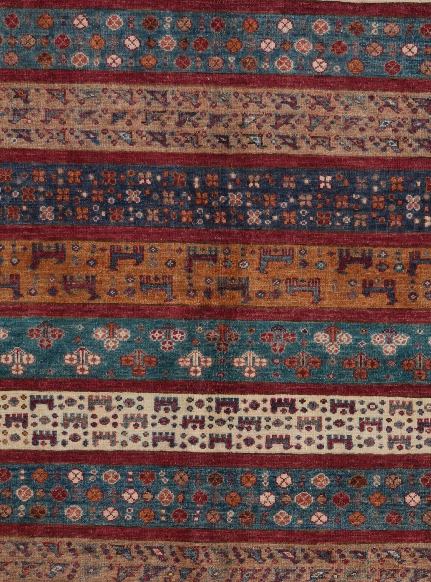 6' x 7' 11 Hand Knotted Kazak Rug