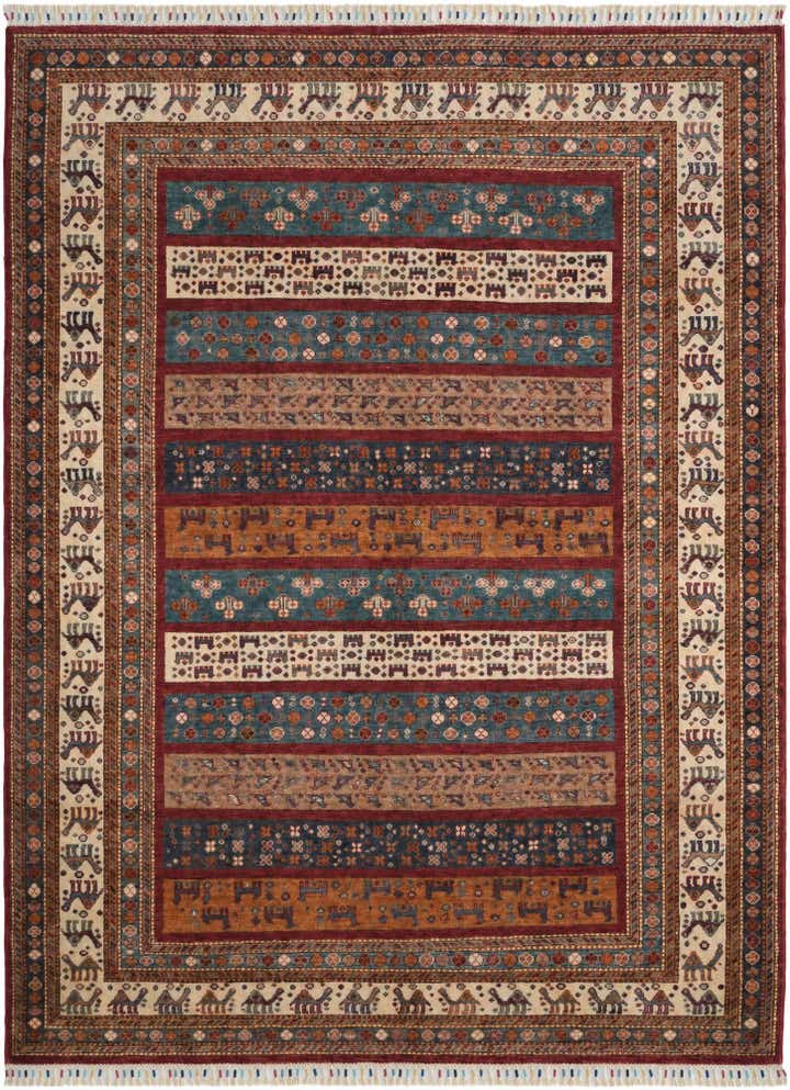 6' x 7' 11 Hand Knotted Kazak Rug