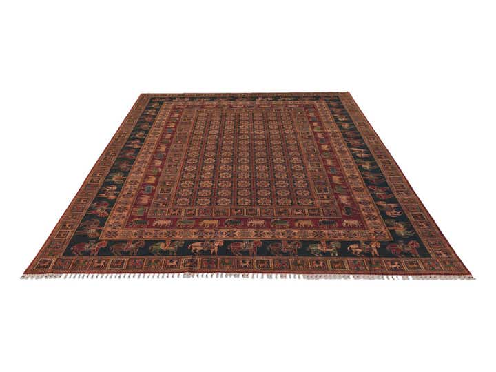 8' 4 x 11' 6 Hand Knotted Kazak Rug