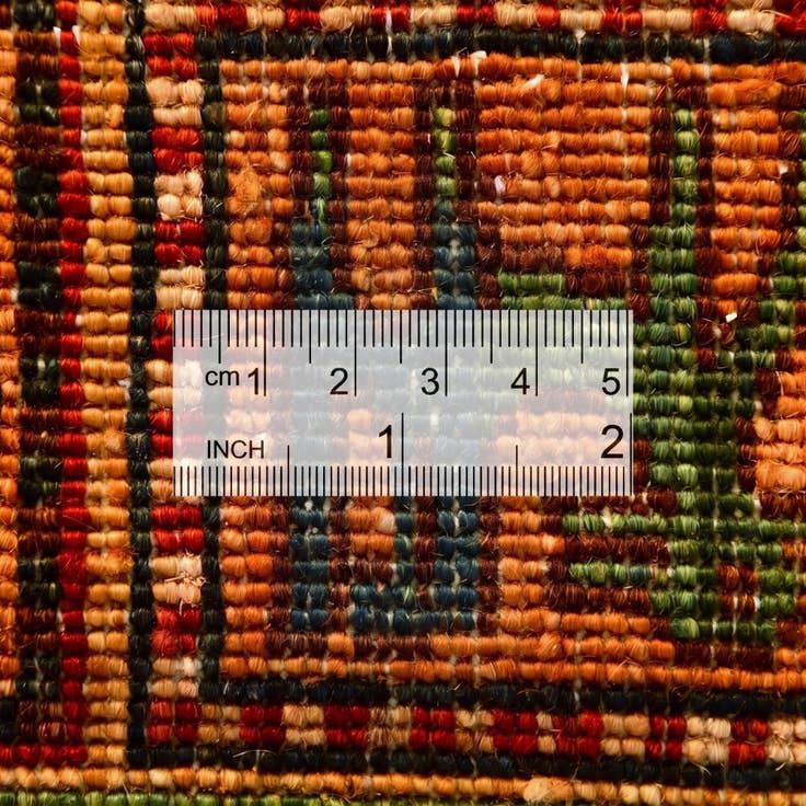 Detail image of 8' 4 x 11' 6 Hand Knotted Kazak Rug