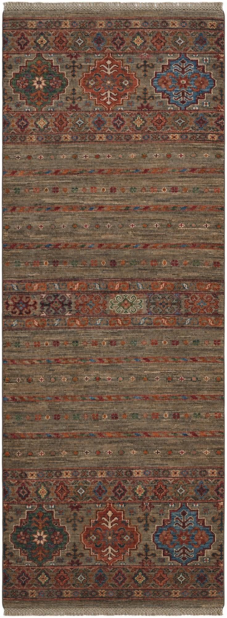 2' 5 x 6' 8 Hand Knotted Kazak Rug