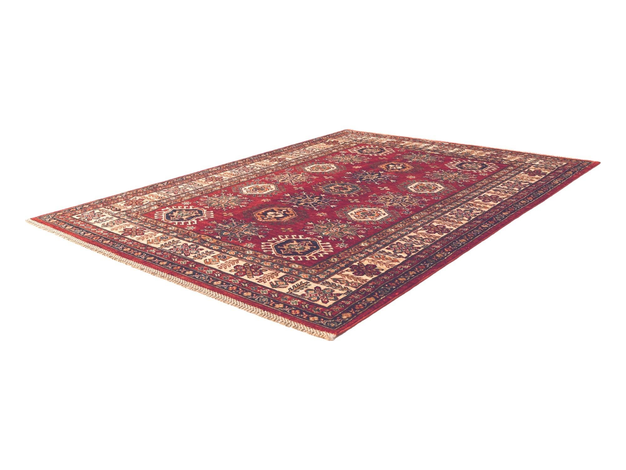 5' x 6' 10 Hand Knotted Kazak Rug