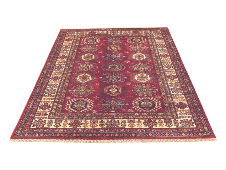 5' x 6' 10 Hand Knotted Kazak Rug