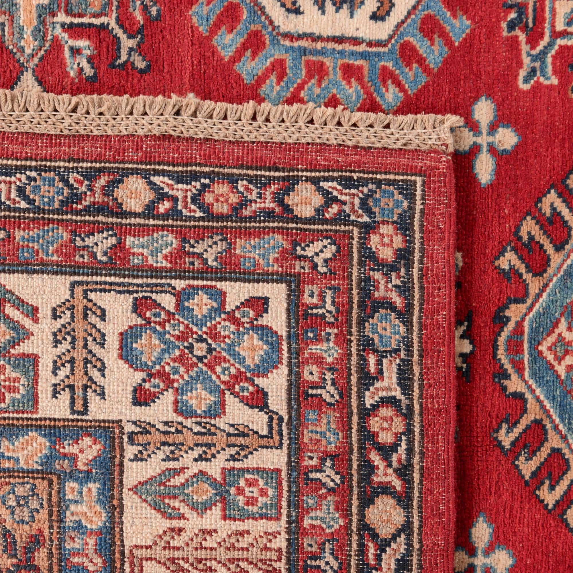 155cm x 210cm Hand Knotted Kazak Rug