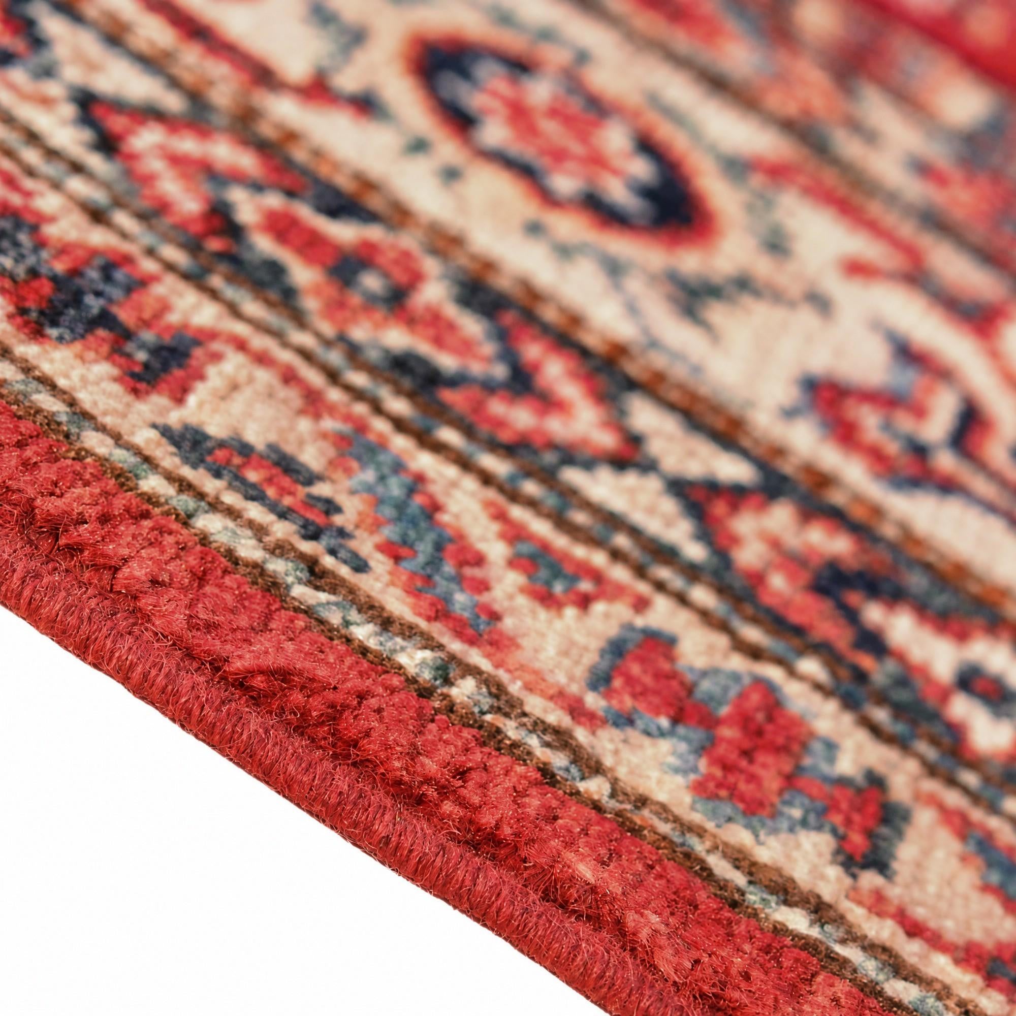 150cm x 205cm Hand Knotted Kazak Rug
