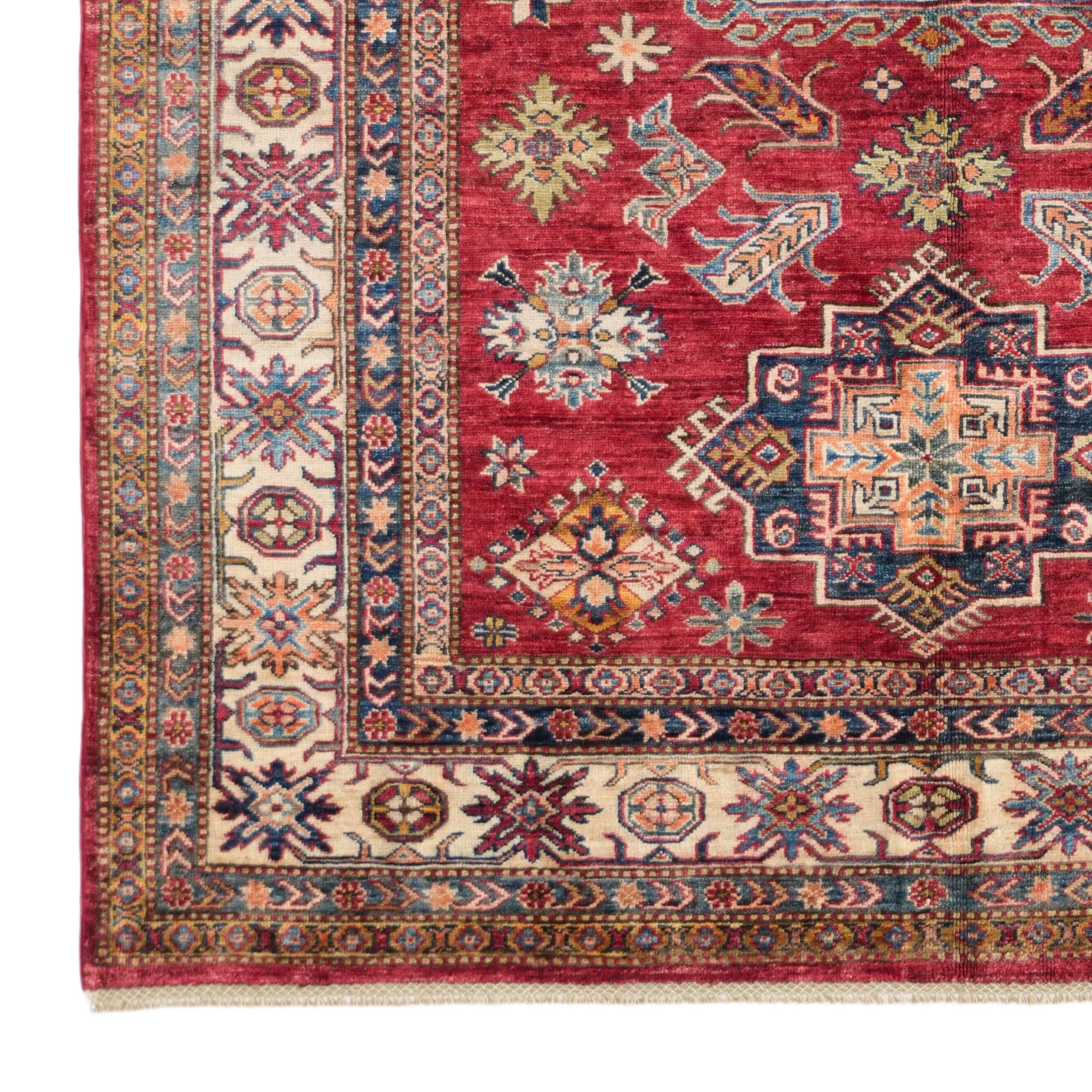 175cm x 250cm Hand Knotted Kazak Rug