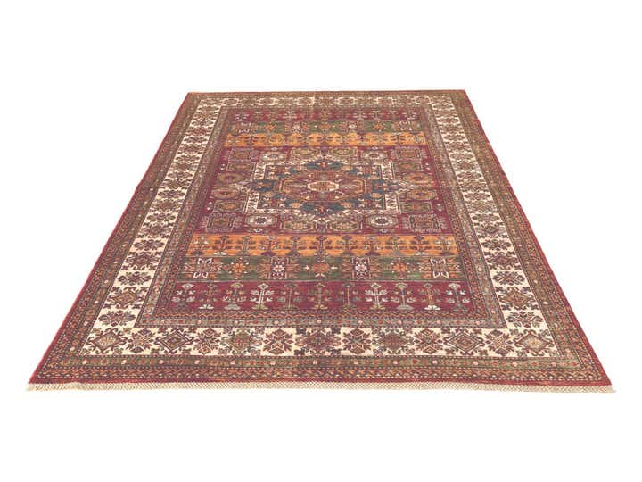 5' 8 x 7' 10 Hand Knotted Kazak Rug