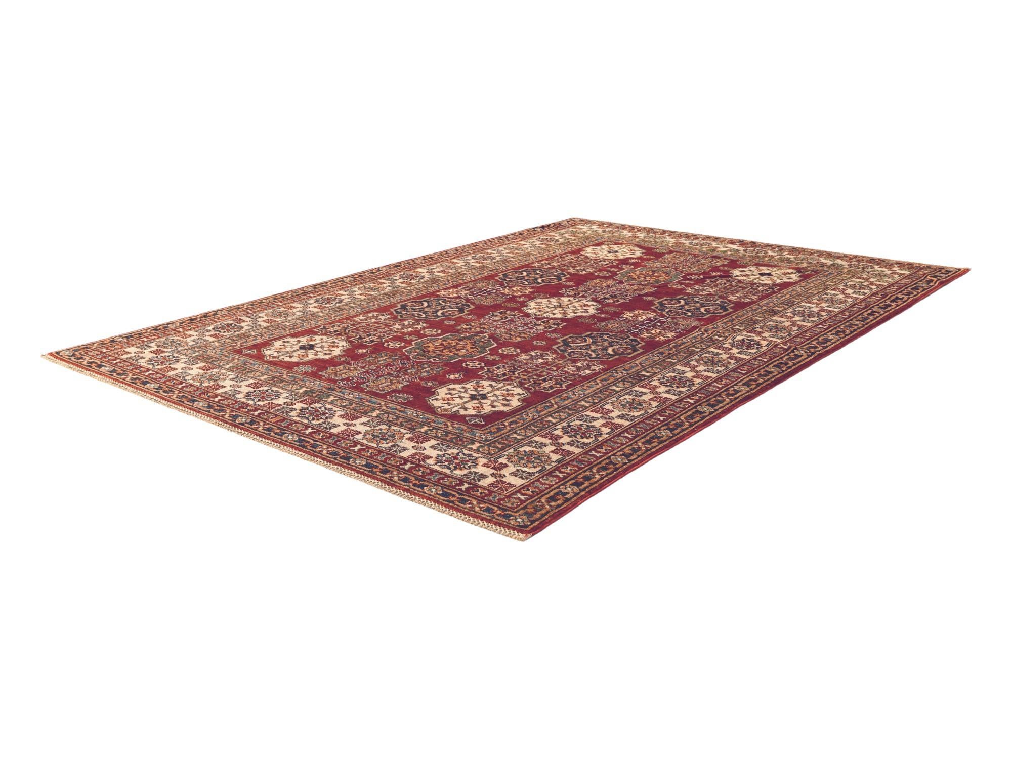 5' 9 x 8' 2 Hand Knotted Kazak Rug