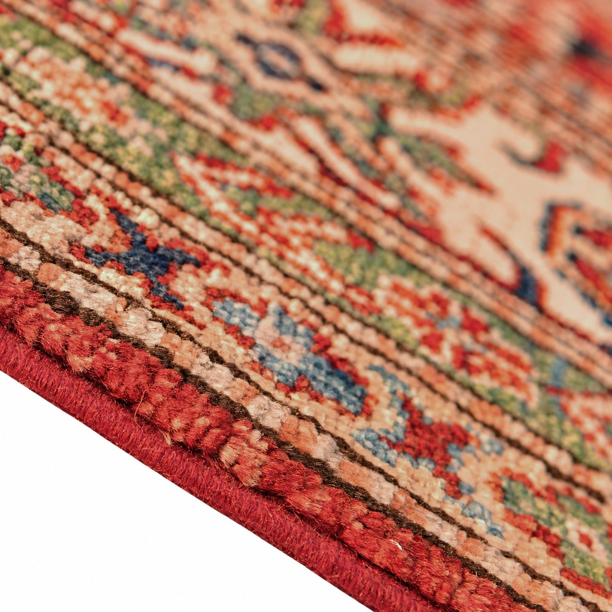185cm x 280cm Hand Knotted Kazak Rug