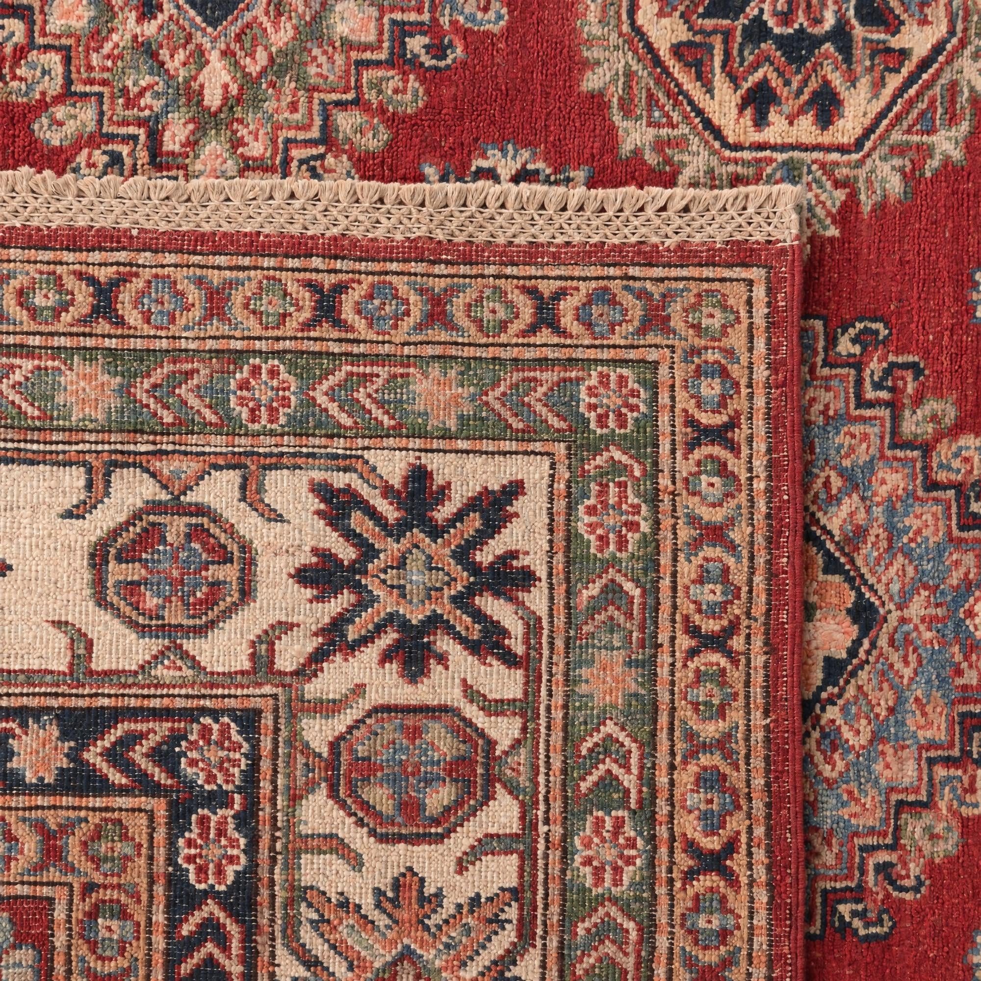 185cm x 280cm Hand Knotted Kazak Rug