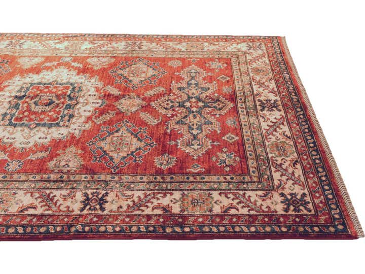 5' 1 x 7' 3 Hand Knotted Kazak Rug