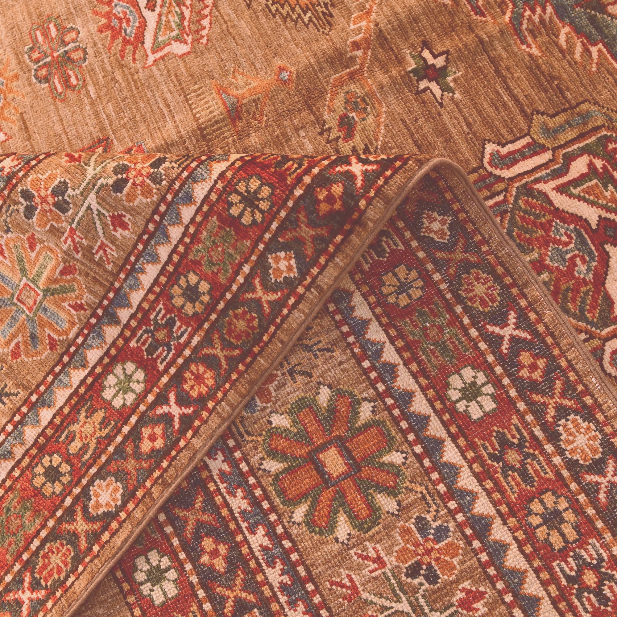 8' 4 x 10' 6 Hand Knotted Kazak Rug