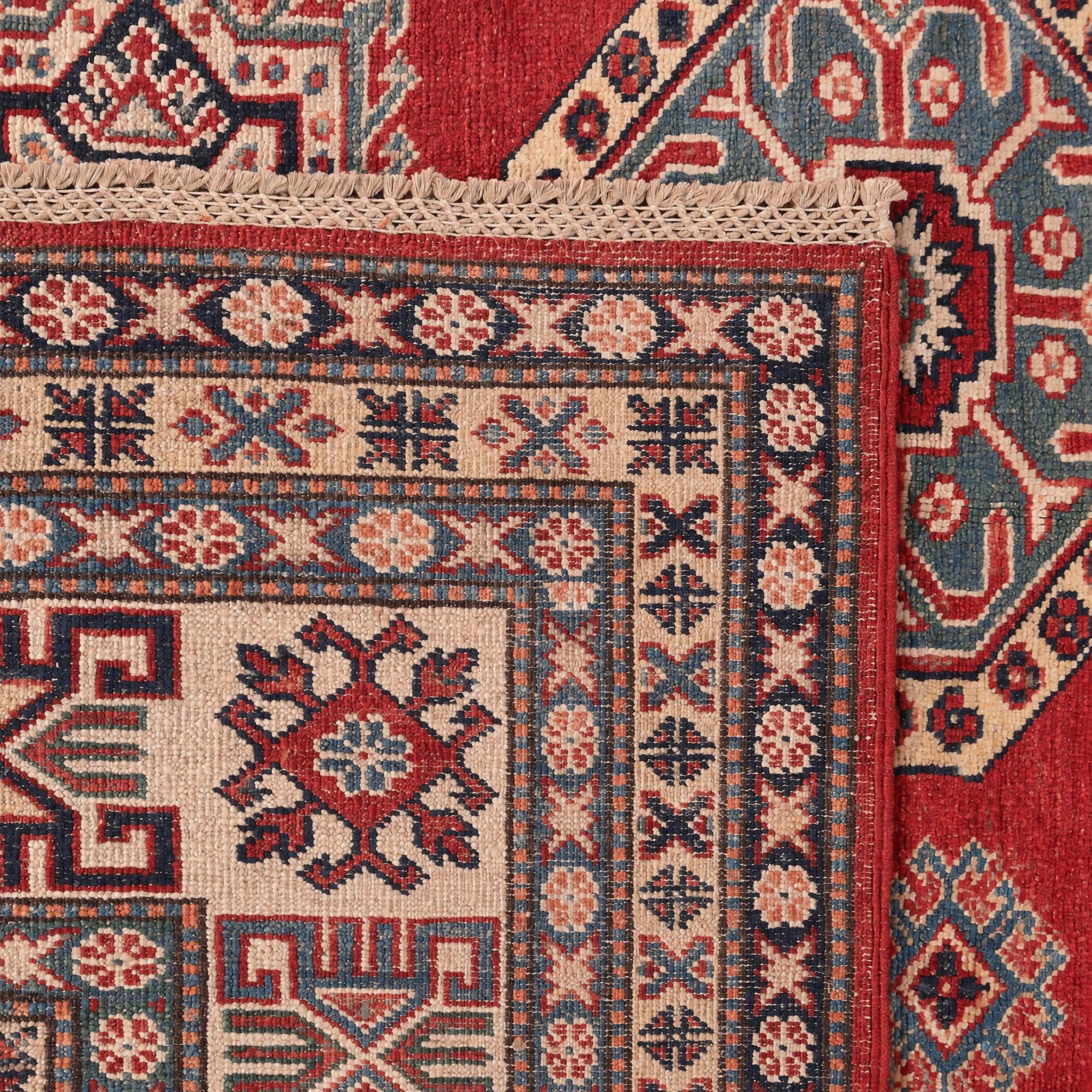 255cm x 340cm Hand Knotted Kazak Rug