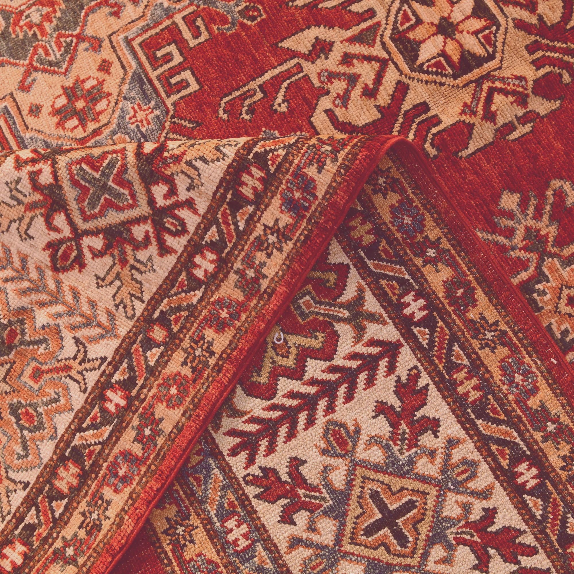 8' 3 x 10' 11 Hand Knotted Kazak Rug