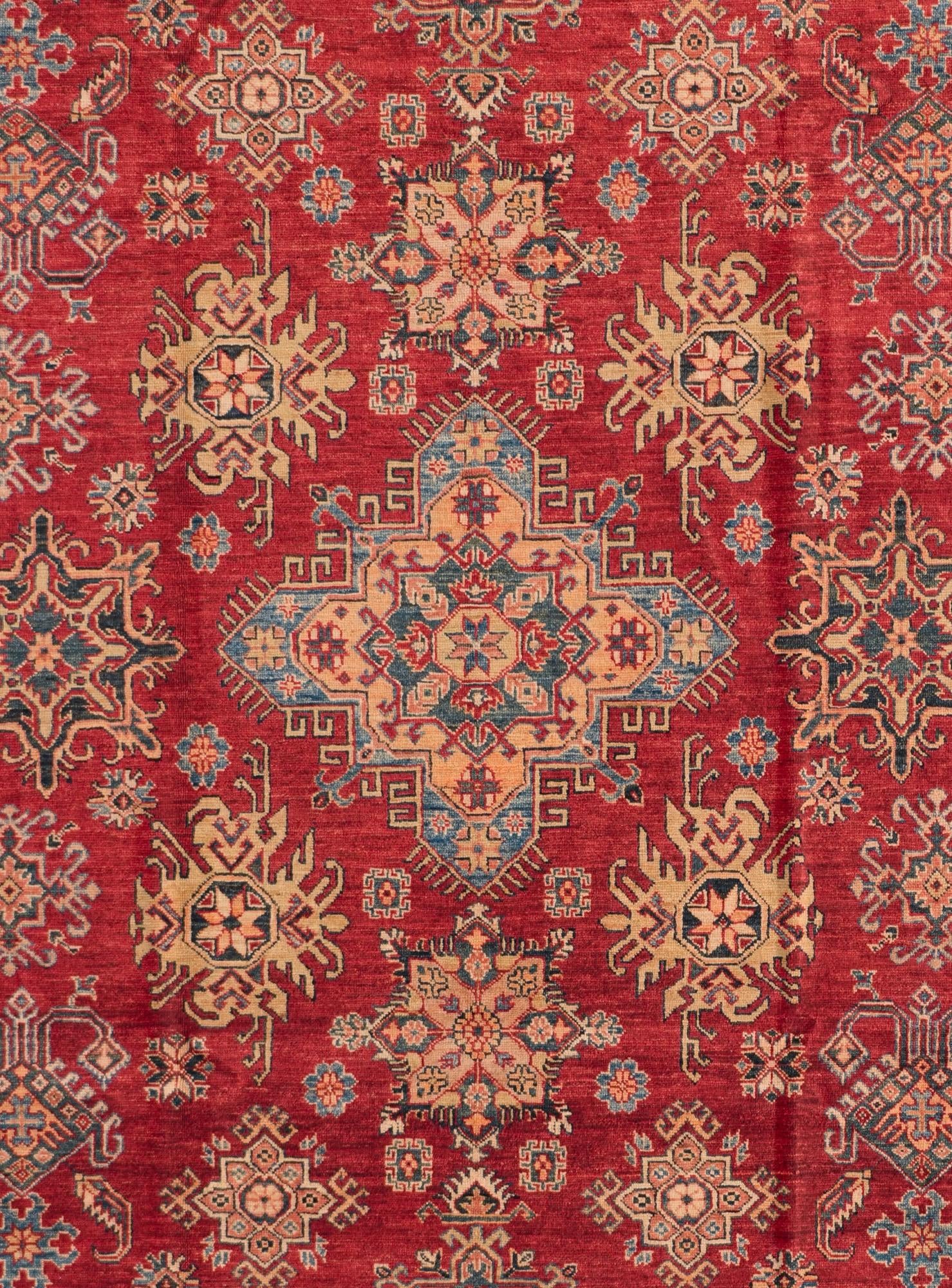 8' 3 x 10' 11 Hand Knotted Kazak Rug