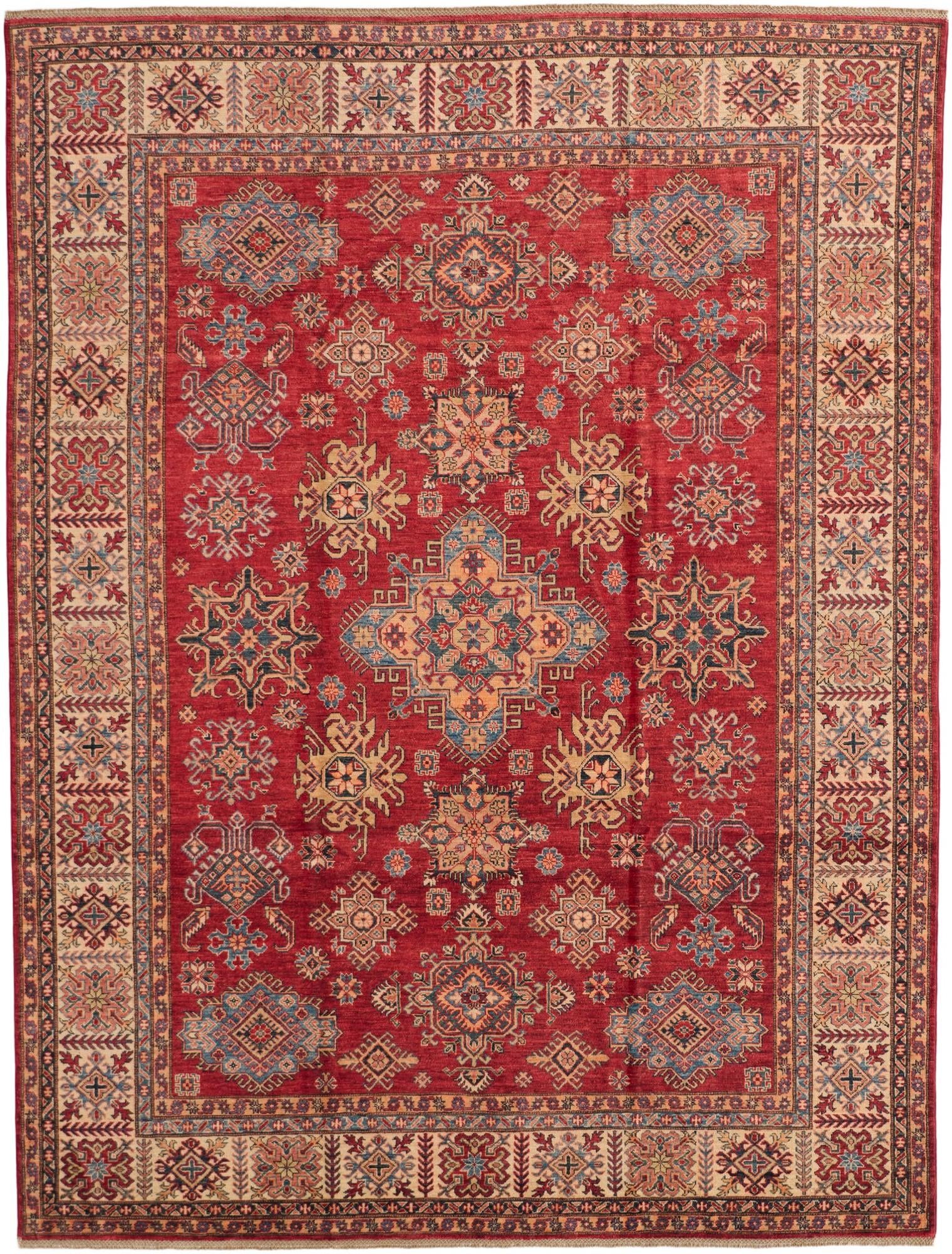 8' 3 x 10' 11 Hand Knotted Kazak Rug