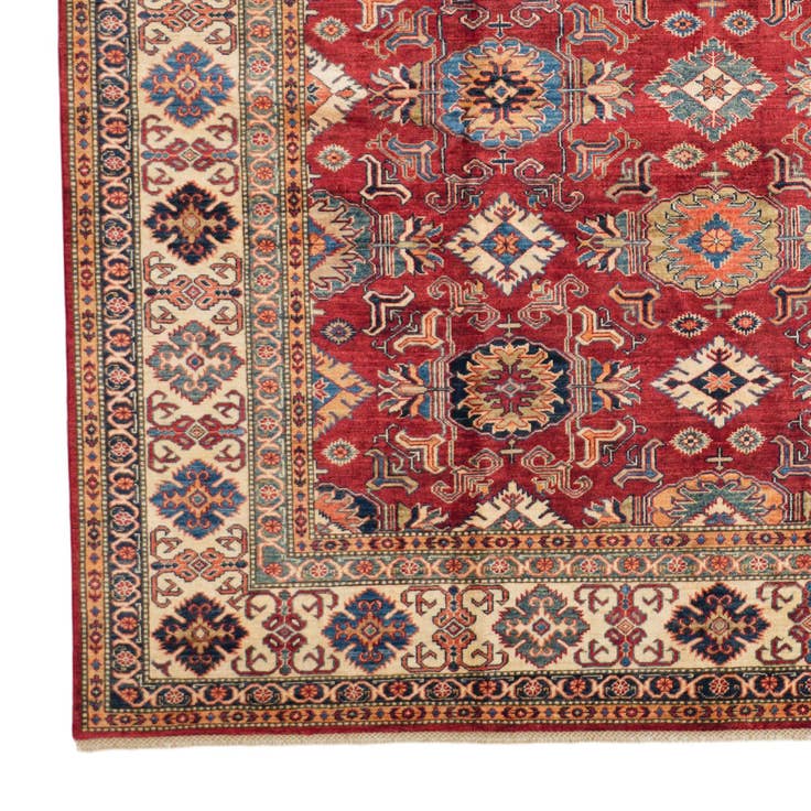 Detailansicht von 255cm x 330cm Handgeknüpft Kazak Teppich