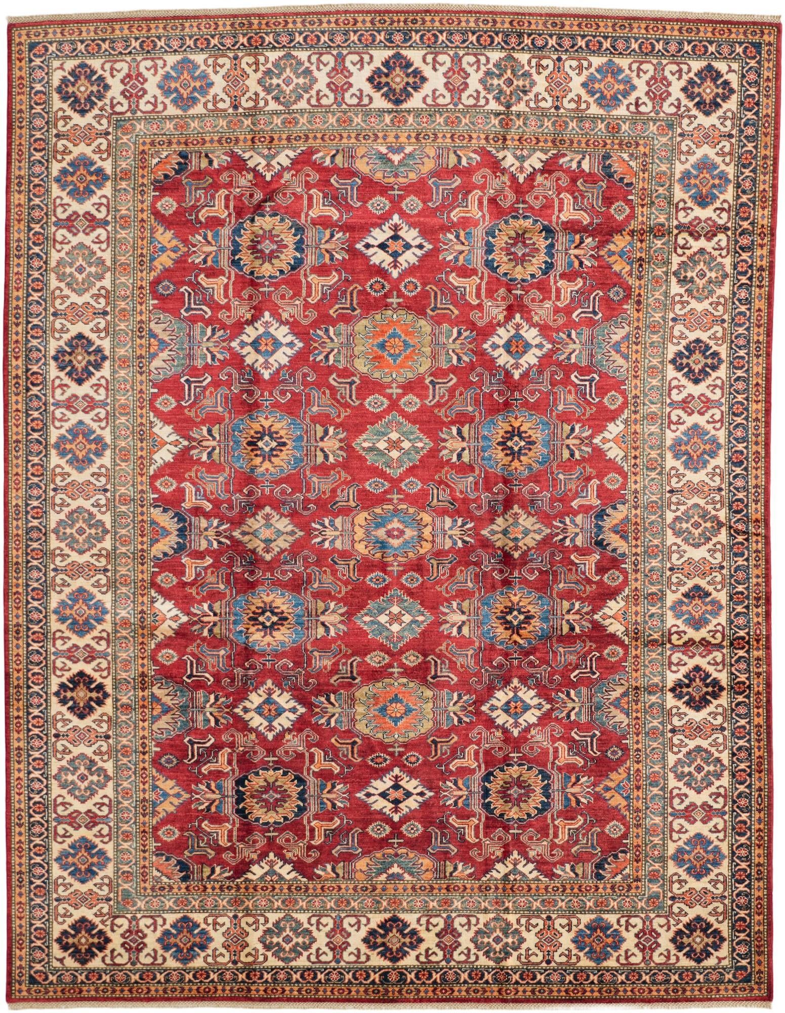 8' 4 x 10' 9 Hand Knotted Kazak Rug