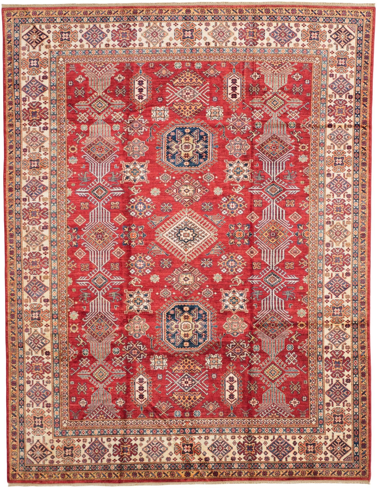 8' 2 x 10' 8 Hand Knotted Kazak Rug