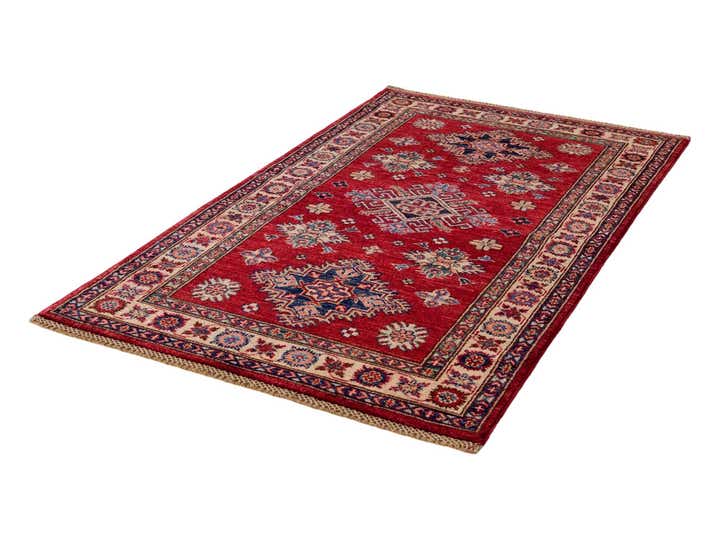 3' 1 x 5' 1 Hand Knotted Kazak Rug