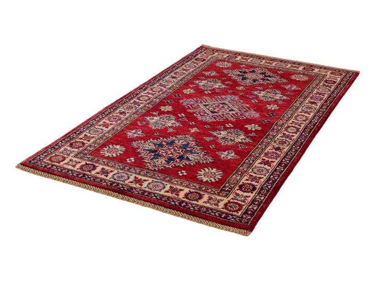 Detail image of 3' 1 x 5' 1 Hand Knotted Kazak Rug