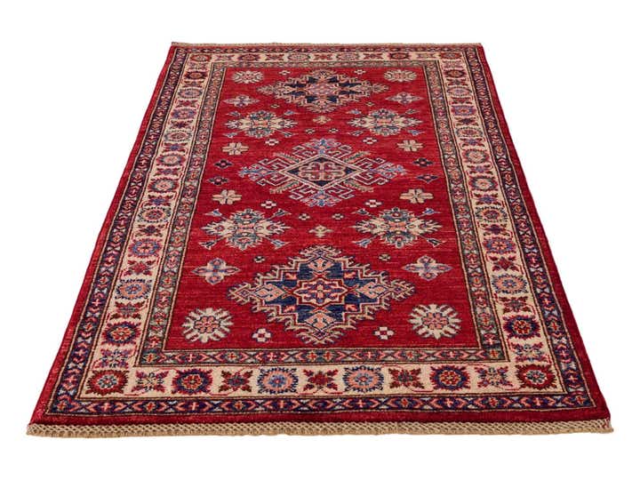 3' 1 x 5' 1 Hand Knotted Kazak Rug