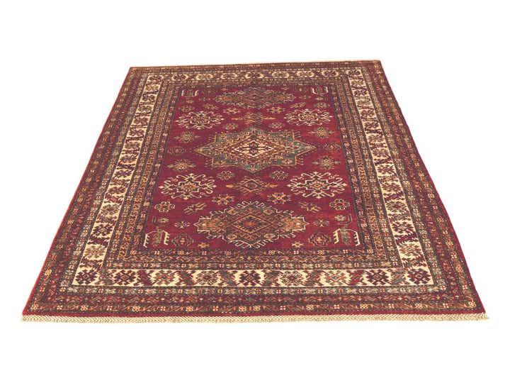 5' 1 x 6' 2 Hand Knotted Kazak Rug
