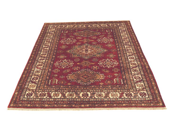 Detail image of 5' 1 x 6' 2 Hand Knotted Kazak Rug