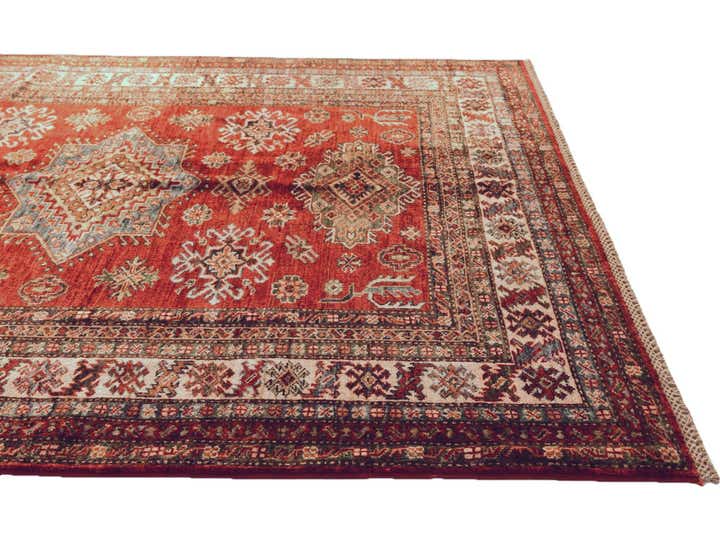 5' 1 x 6' 2 Hand Knotted Kazak Rug