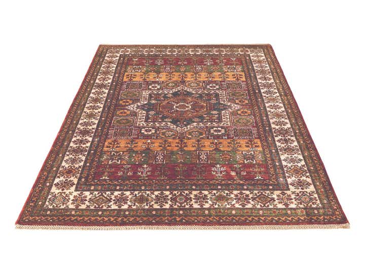 5' x 6' 10 Hand Knotted Kazak Rug