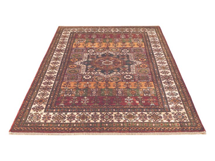 Detail image of 5' x 6' 10 Hand Knotted Kazak Rug