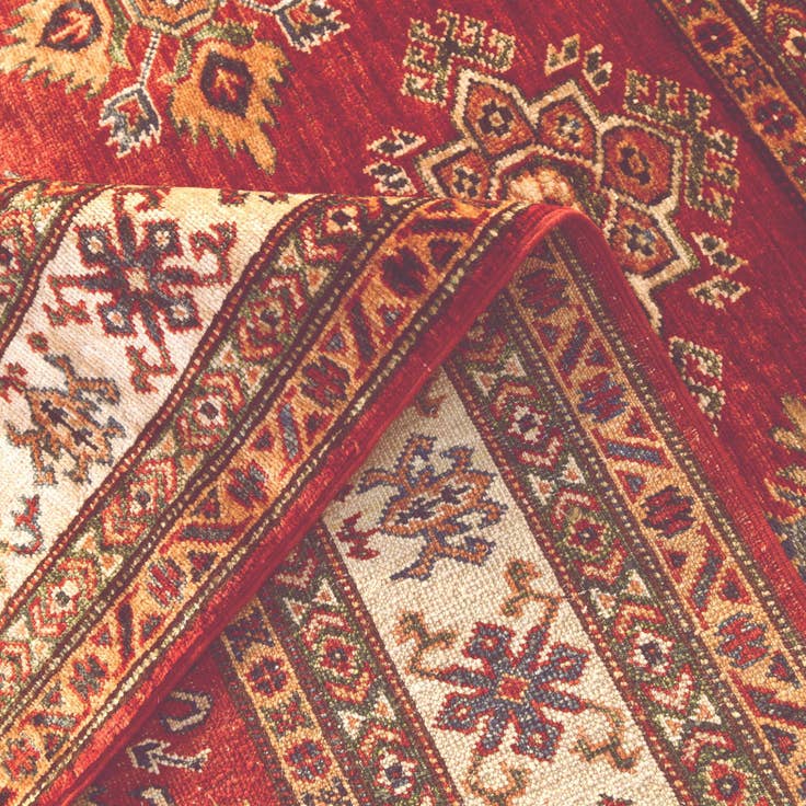 Detail image of 5' x 6' 8 Hand Knotted Kazak Rug