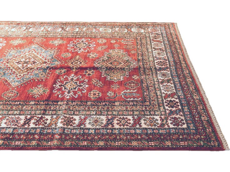 Detail image of 4' 11 x 6' 10 Hand Knotted Kazak Rug