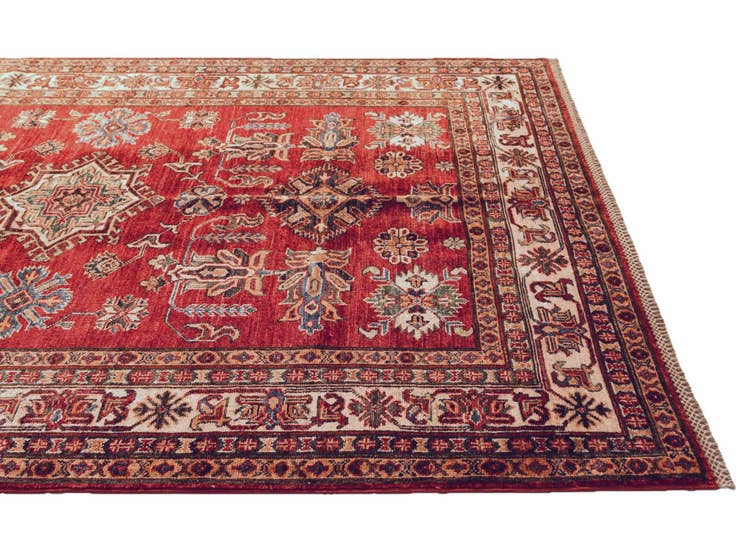 Detail image of 5' x 6' 11 Hand Knotted Kazak Rug