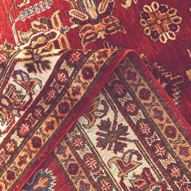 Detail image of 5' x 6' 11 Hand Knotted Kazak Rug