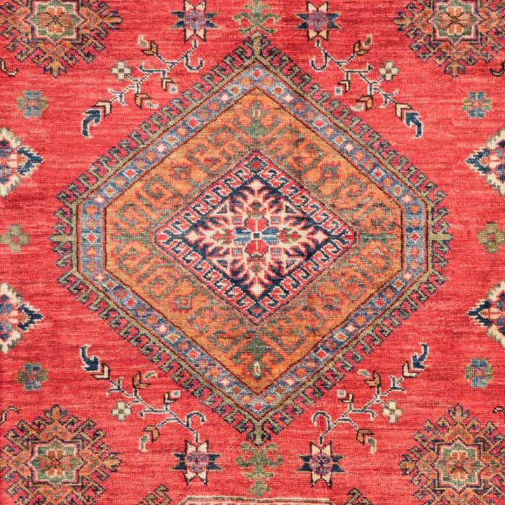185cm x 275cm Handgeknüpft Kazak Teppich