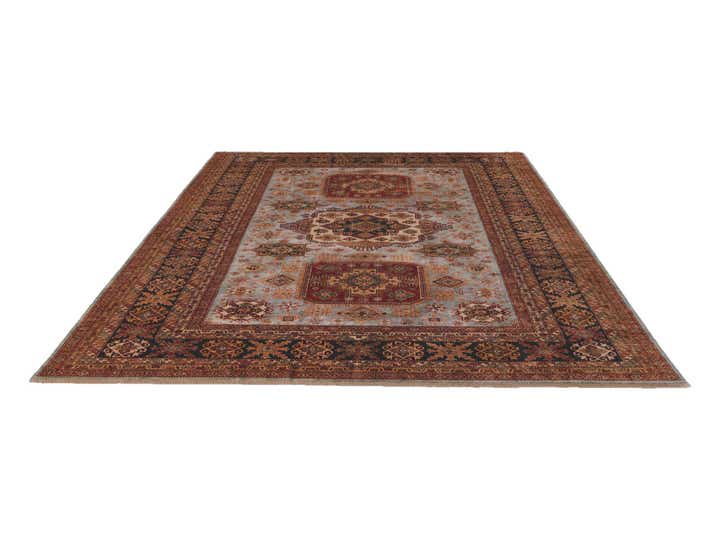 10' 2 x 13' 3 Hand Knotted Kazak Rug