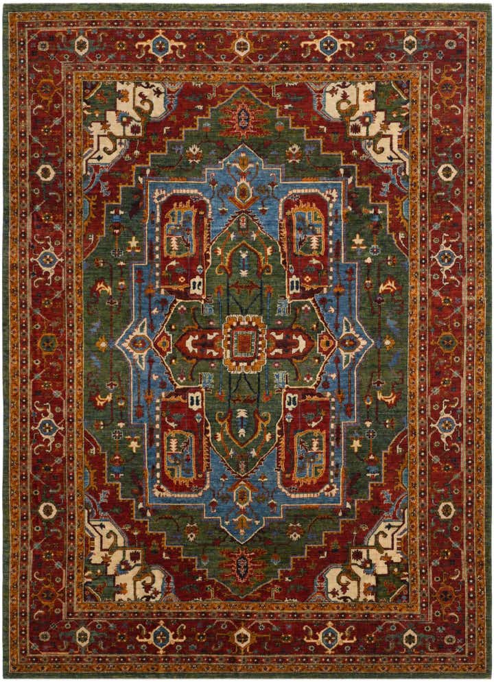 8' 2 x 11' 3 Hand Knotted Kazak Rug