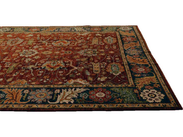 8' x 10' 2 Hand Knotted Kazak Rug