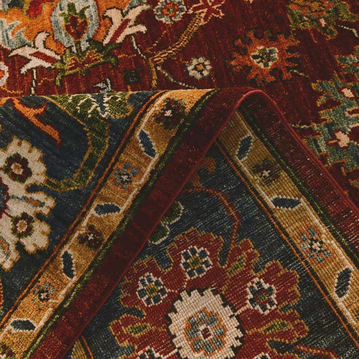 8' x 10' 2 Hand Knotted Kazak Rug
