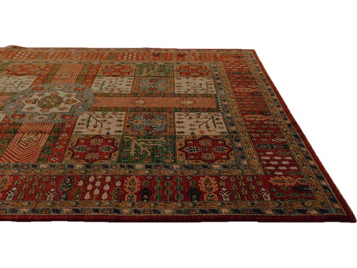Detail image of 8' x 10' Hand Knotted Kazak Rug